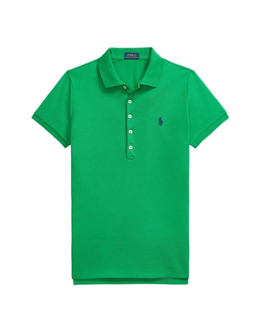 Polo Ralph Lauren Green Short-Sleeve Polo Top