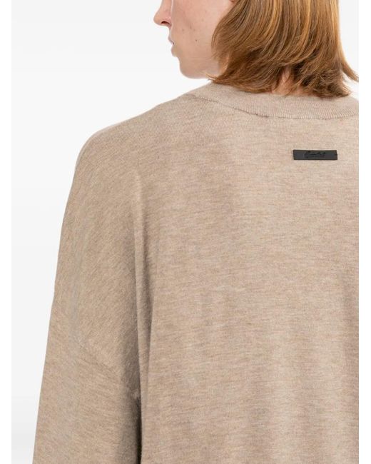 Fear Of God Natural Round-Neck T-Shirt for men
