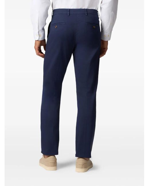 Brooks Brothers Blue Cotton Trousers for men