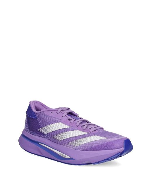 Adidas Purple Adizero Sl2 Mesh Running Sneakers