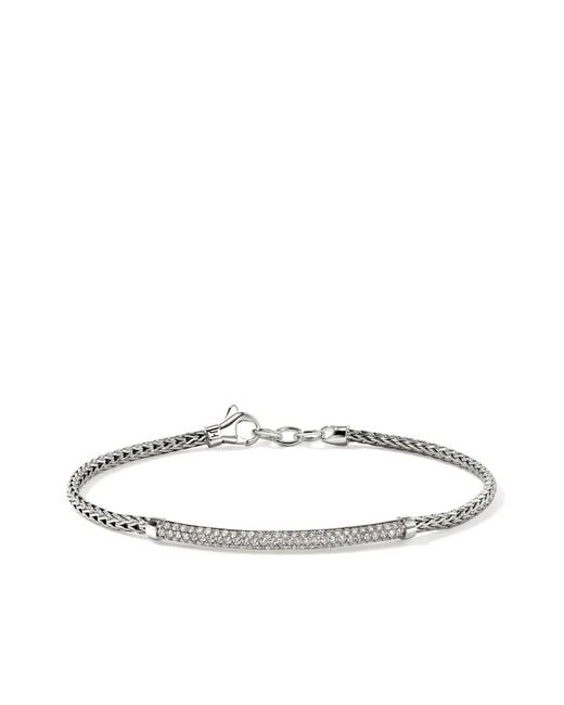John Hardy White Jh Essential Diamond Bracelet