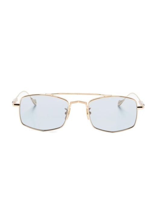 Cutler & Gross Metallic X Tgf Bowie Rectangle Sunglasses