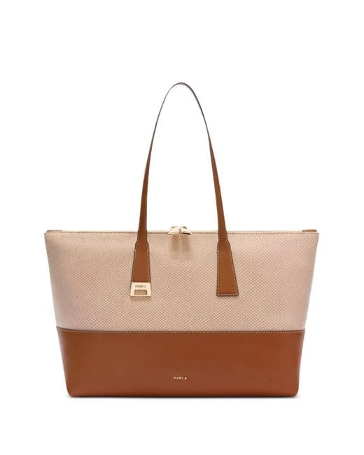 Furla Natural Olivia Tote L
