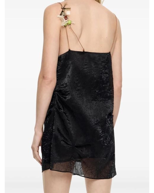 Bimba Y Lola Black Ancy Vest Top