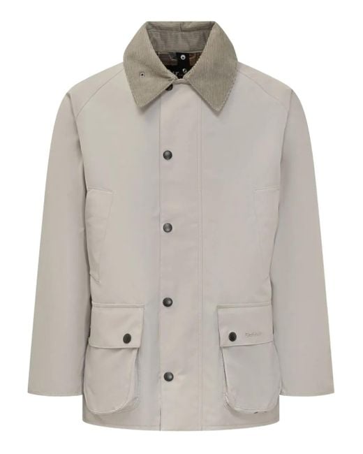 Barbour Gray Bedale Jacket for men