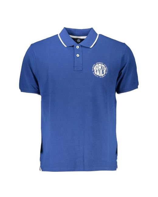 North Sails Blue Polo À Logo for men
