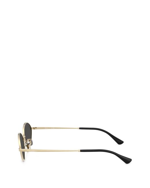 Ray-Ban Metallic Geometric-Frame Sunglasses