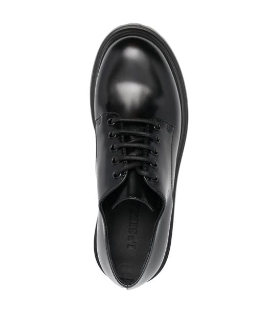 Le Silla Black Ranger Lace-up Brogues