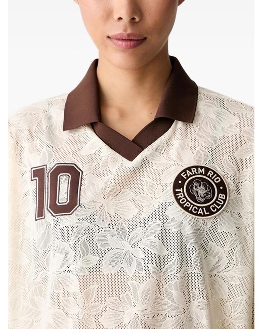 Adidas White X Farm Rio Premium Jersey