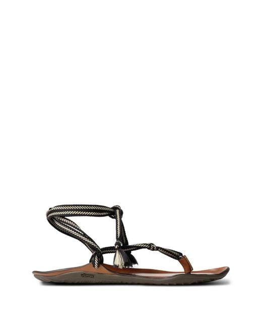 Lemaire White Vibram Sandals for men