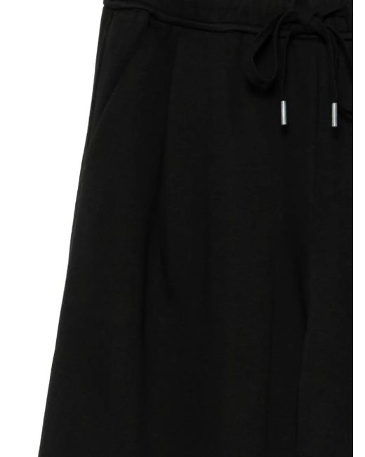 B+ AB Black Pleated Track Pants