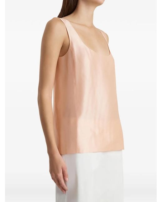 Khaite Pink Parker Top