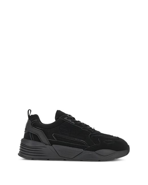 Baskets À Logo Embossé EA7 pour homme en coloris Black