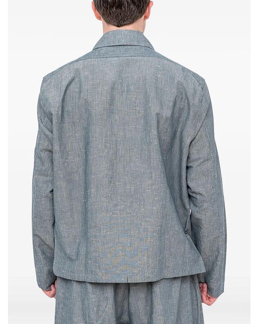 Camicia di Setchu in Blue da Uomo
