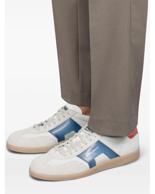 Santoni Blue Dbs Oly Sneakers for men