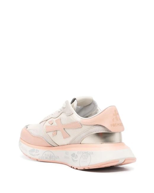 Premiata Pink Lauryn Sneakers