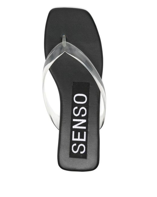 Senso White Hula Flip-Flops