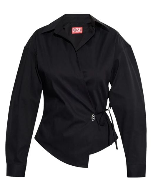 DIESEL C-delphi ブラウス Blue