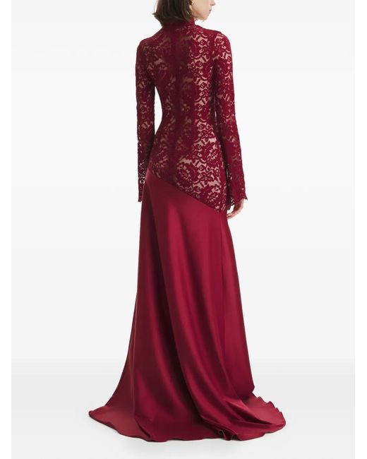 women's ruffle dress long sleeve Sorceress Stevie Maxi Dress – Long Sleeve Ruffle Tiered Boho Dress | Witchy Stevie Nicks-Inspired Gown | 70% Silk