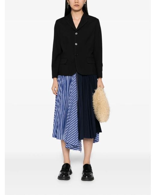 Marni Black Single Breasted Tailored Blazer