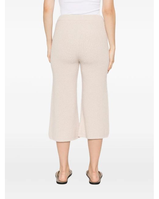 Pantalones Capri De Canalé ELY ELY de color Natural