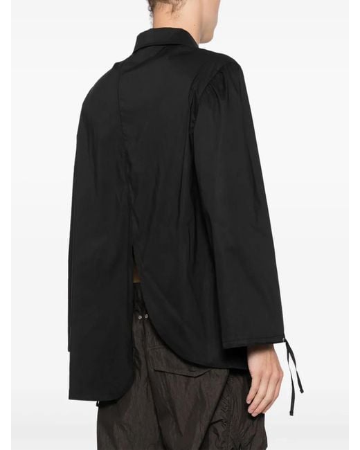 ANDERSSON BELL Black Bouquet Shirt for men