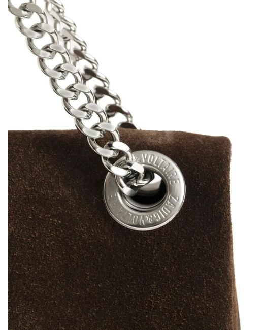 Zadig & Voltaire Brown Rock Ii Shouder Bag