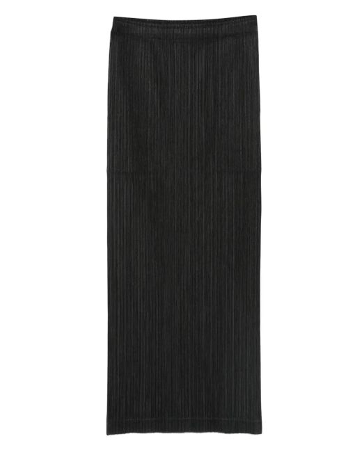 Pleats Please Issey Miyake プリーツ スカート Black
