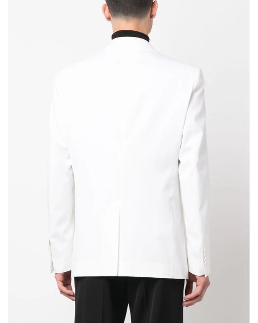 Philipp Plein White Light Wool Blazer Lord Fit for men