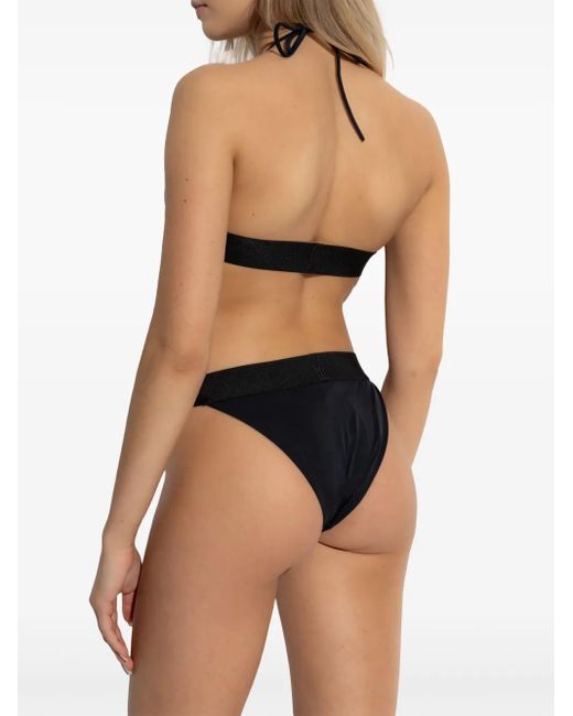 DSquared² Bikinitop Met Logoband in het Black