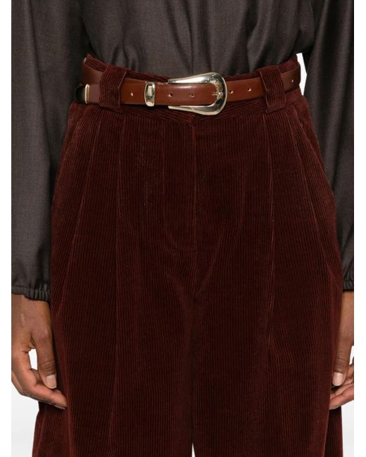 Blazé Milano Purple Shorts aus Cord
