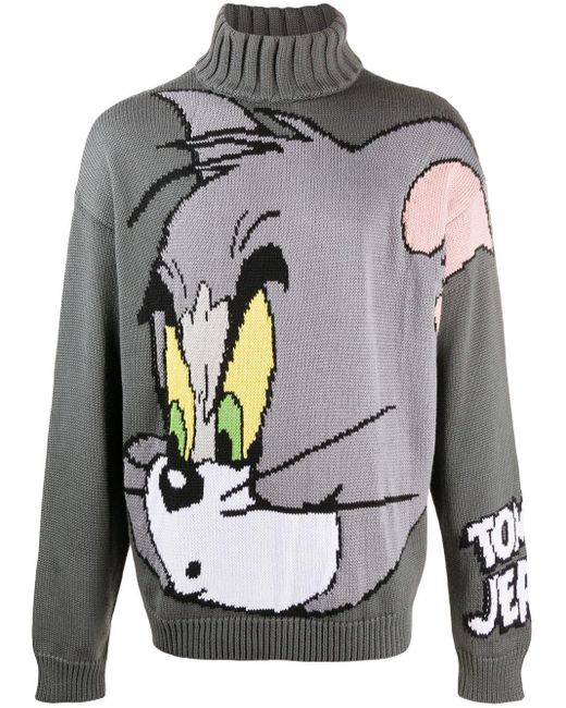 Maglione tj21m02000210Gcds in Lana da Uomo colore Grigio - 41% di sconto |  Lyst