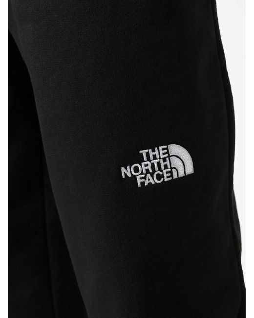 The North Face Black Elasticated Track Pants for men