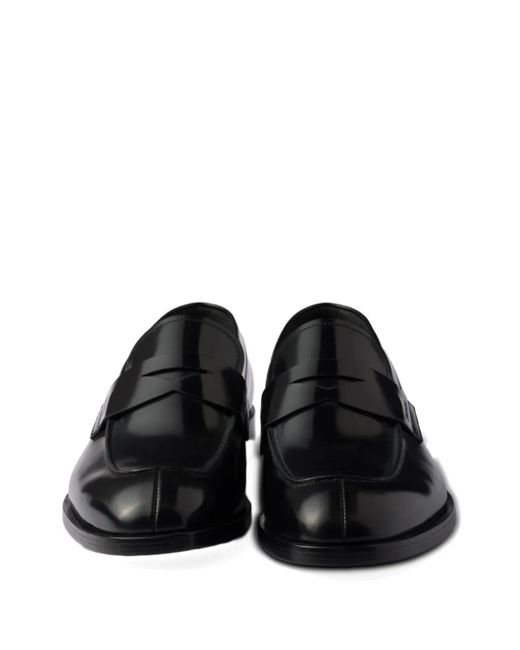 Prada Black Stylish Moccasins for men