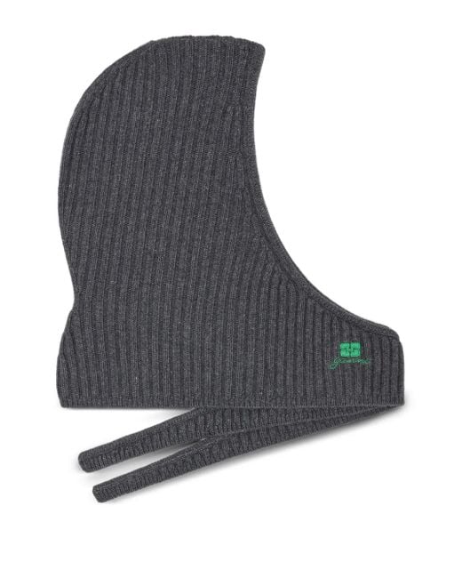 Ganni Balaclava Core Future in Black | Lyst UK