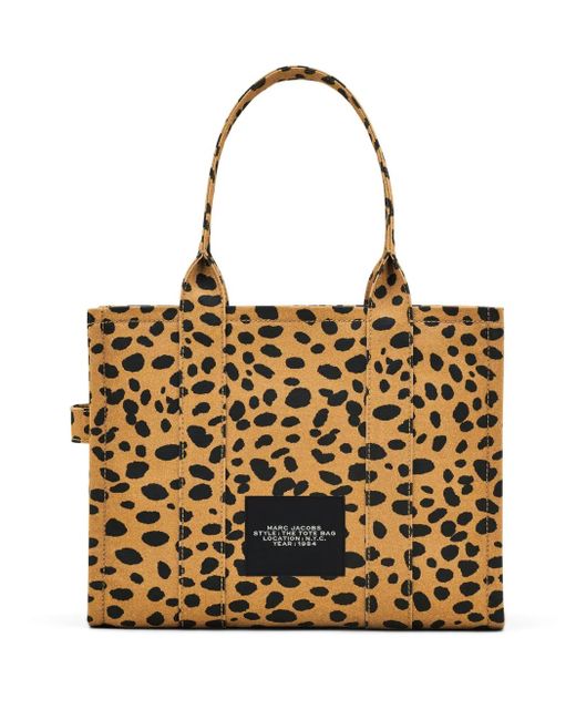 Marc Jacobs Brown The Cheeta Tote Bag