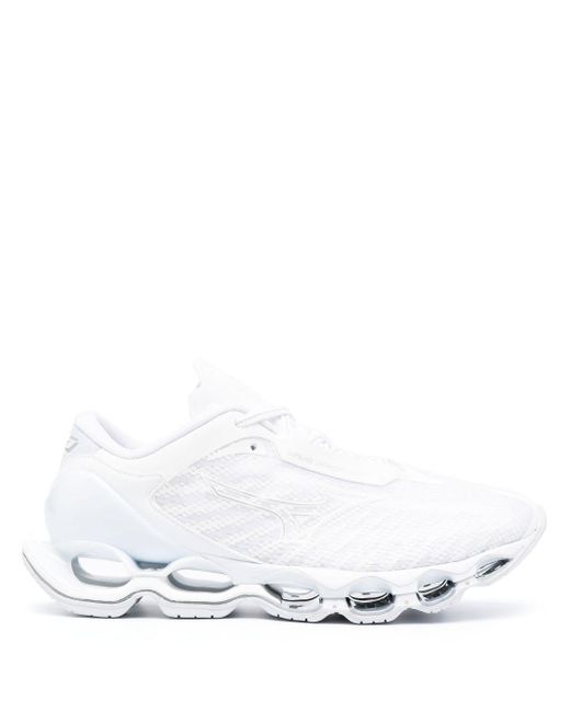 Mizuno Wave Prophecy 12 Sneakers in White for Men Lyst Canada