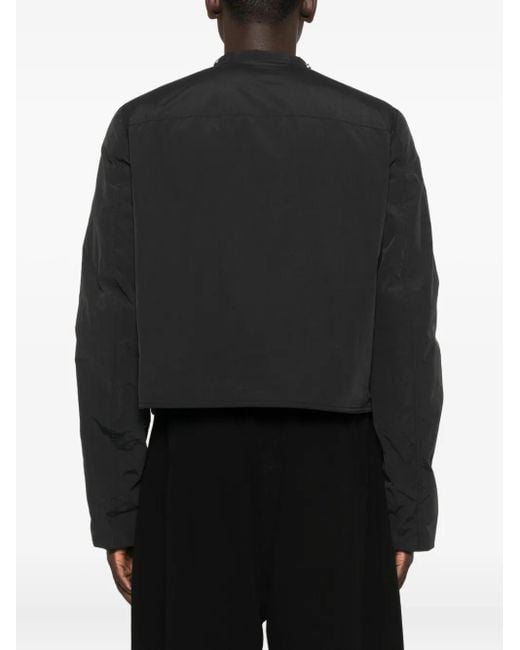 Chaqueta con múltiples bolsillos Rick Owens de hombre de color Black