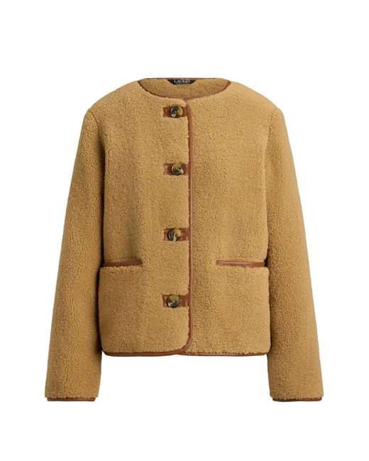Ralph Lauren Natural Teddy-Texture Jacket