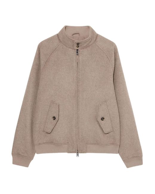 Brooks Brothers Brown Zip-Up Jacket for men