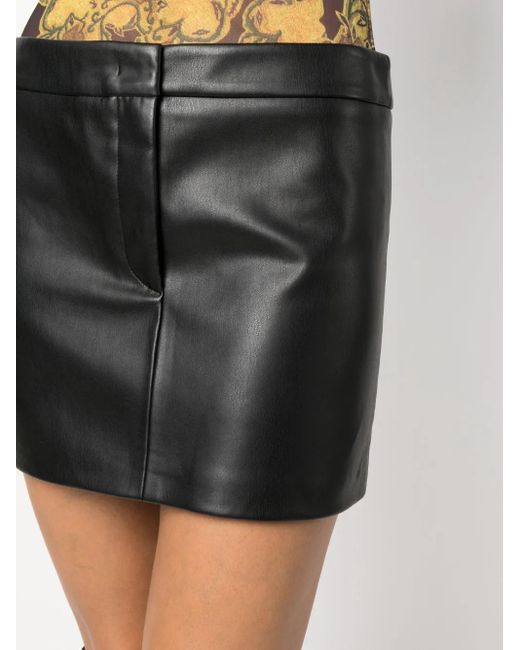 Blanca Vita Black Tief Sitzender Minirock