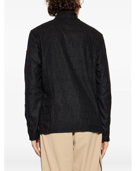 Bogner Black Harry Fleece Sweatshirt for men