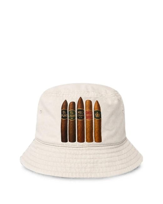 Melt Natural Graphic-Print Bucket Hat