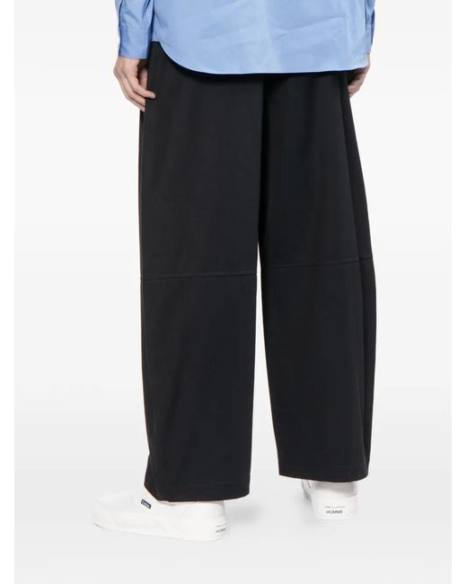Comme des Garçons Black Cotton Trousers for men