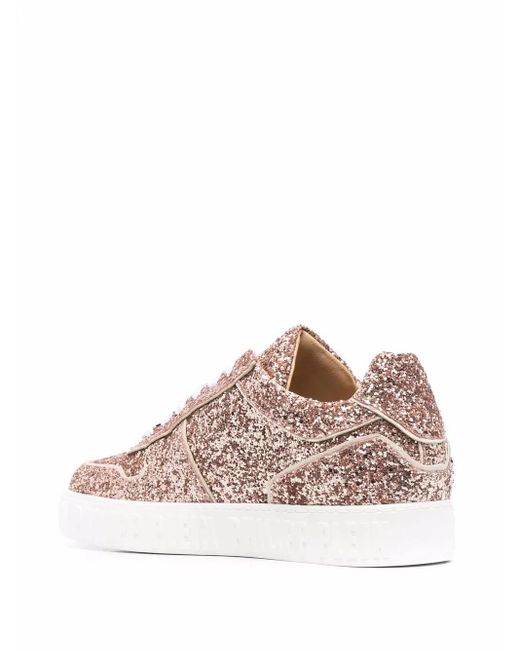 Philipp Plein Pink King Power Low-Top Sneakers