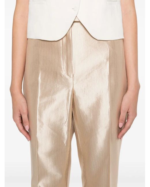 Tom Ford Geribbelde Broek in het Natural