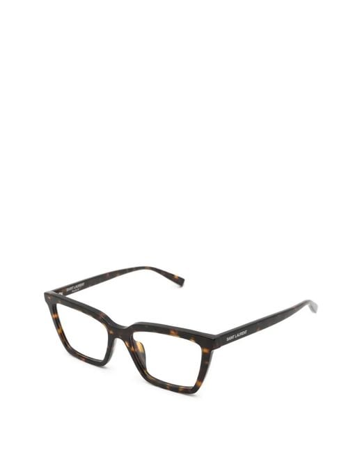 Saint Laurent Brown Lunettes De Vue Sl 912