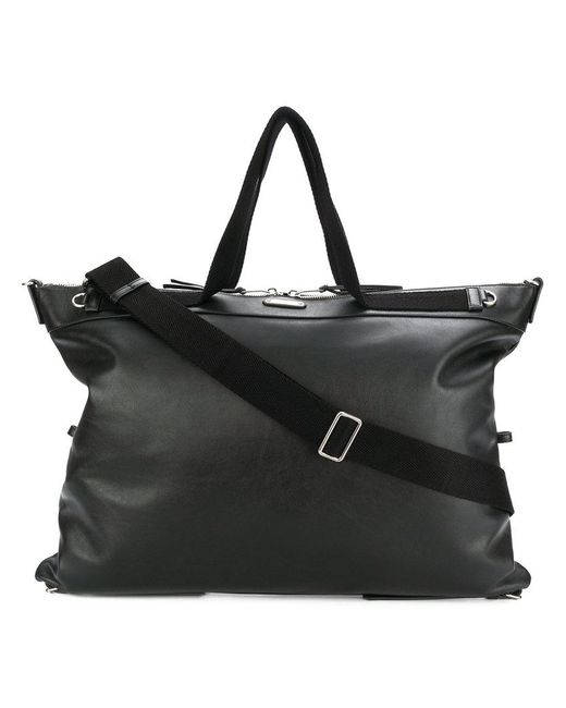 Saint Laurent Black Medium Id Convertible Bag for men