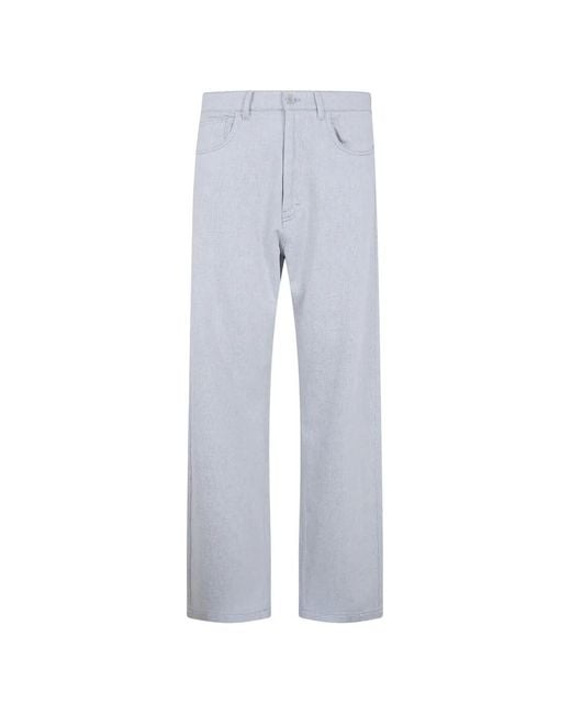 Aspesi Gray Pocket Trousers for men