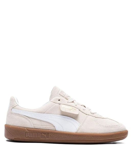 PUMA White Palermo Sneakers